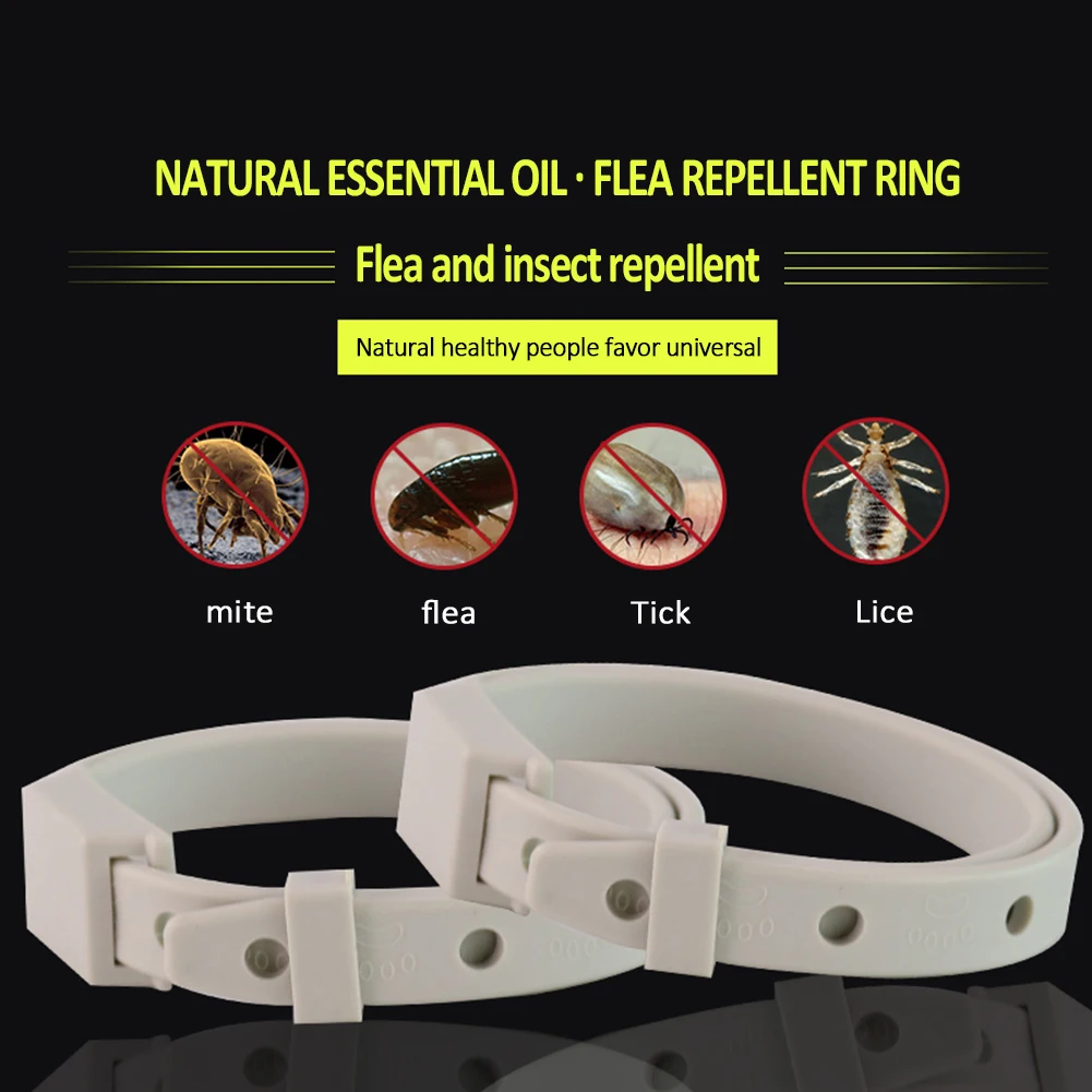 

Cat Accessories Long-Term Protection Dogs Cats Anti Mosquito Flea Collar Insect Repellent Adjustable Pets Necklet