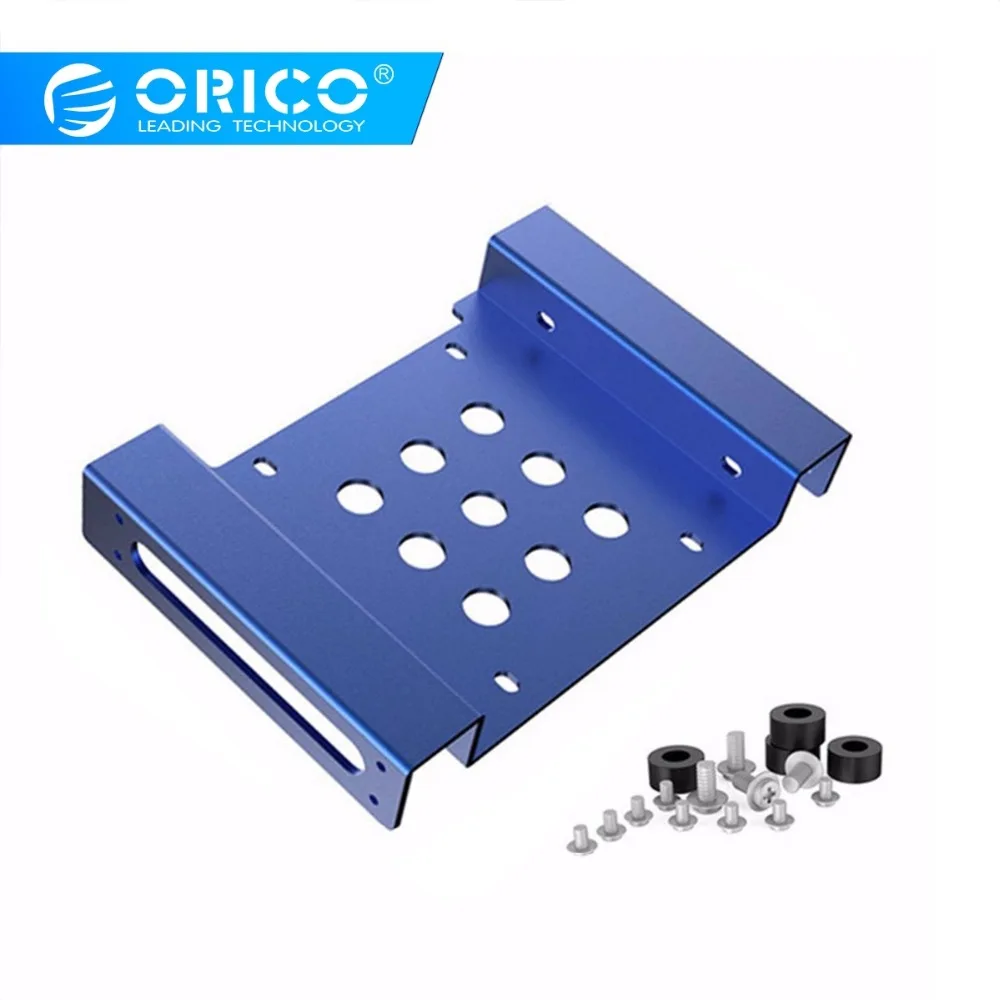ORICO 2," до 3,5" SSD HDD Монтажный кронштейн адаптер алюминиевый Монтажный держатель для жесткого диска для ПК ноутбука защитный кронштейн для жесткого диска