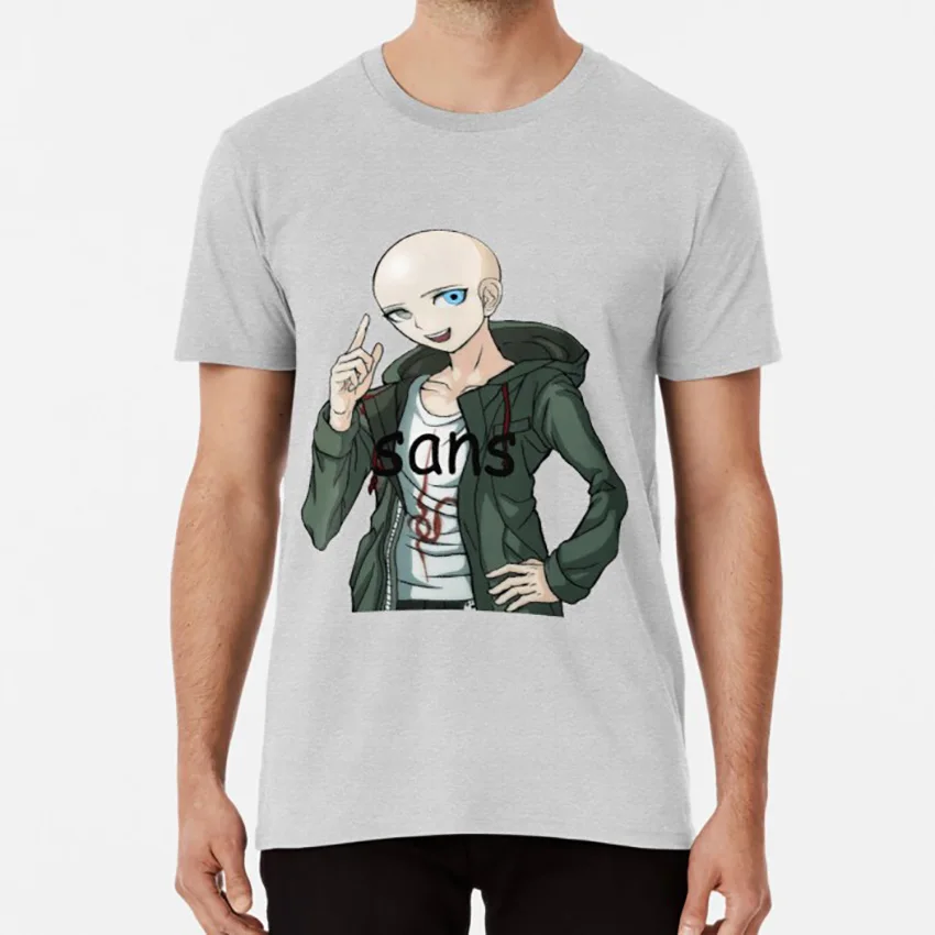 Футболка с надписью comaeda sans danganronpa undertale komaeda sans|Мужские футболки| |