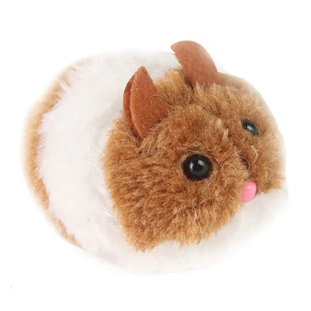 Встряхните пухленькую крысу Забавный Кот Игрушка Кошка плюшевая ручная