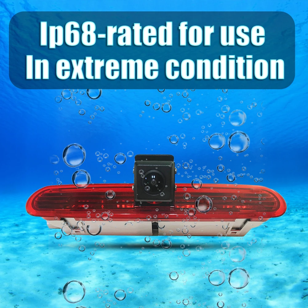 

Waterproof LED High Mount Stop Rear Tail Warning Light Lamp Red Car Auto Third 3RD Brake Light Parking
