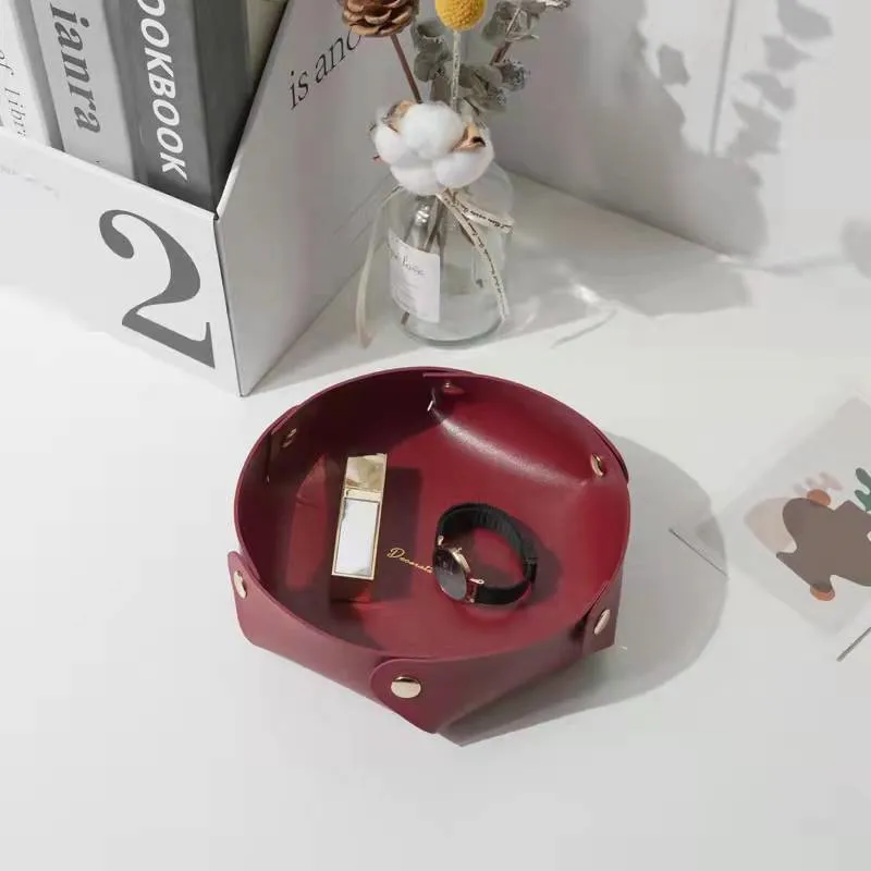 

Desktop storage box key cosmetics jewelry porch sundries storage tray Desktop organizer office accessories useful thing for home
