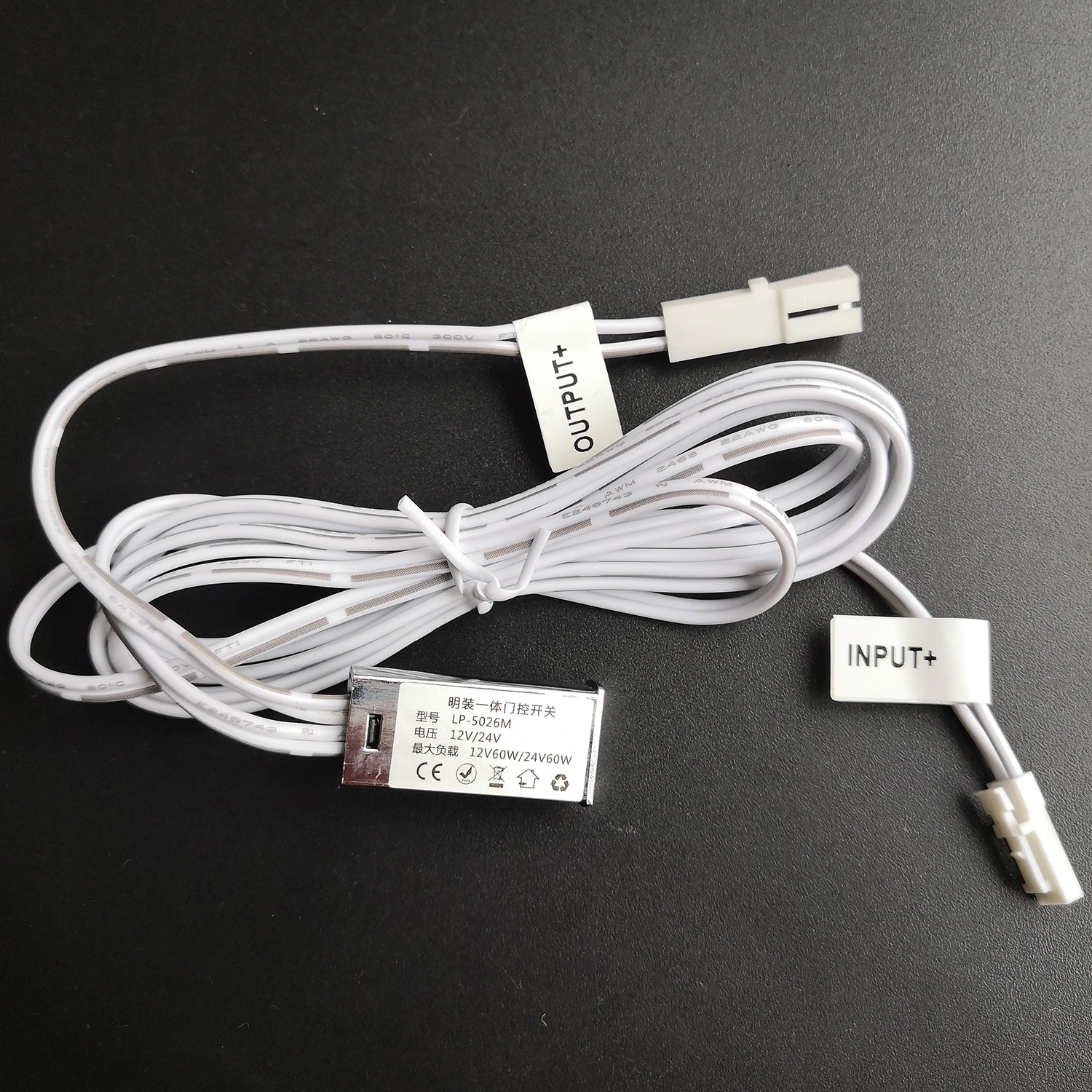 Встроенный шкаф с ИК датчиком движения светодиодный светильник для шкафа 12 В/24 В