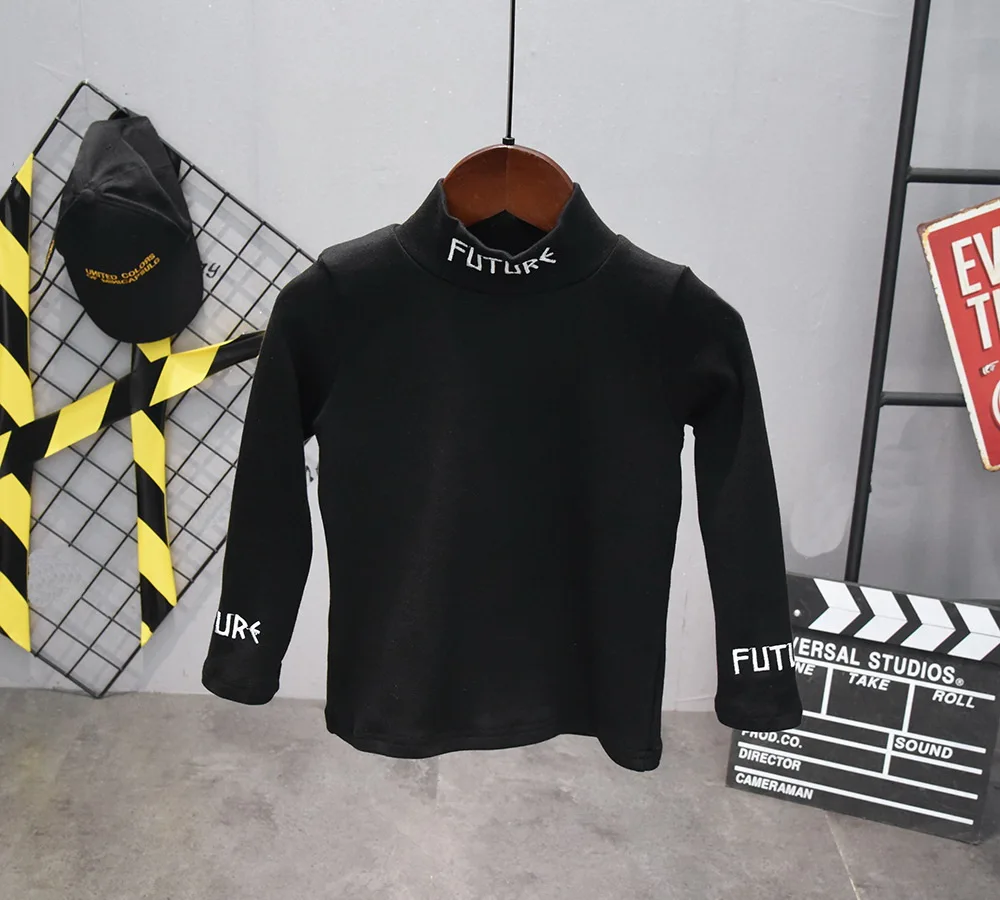 Детские футболки для мальчиков на весну-осень Детская одежда Футболки маленьких