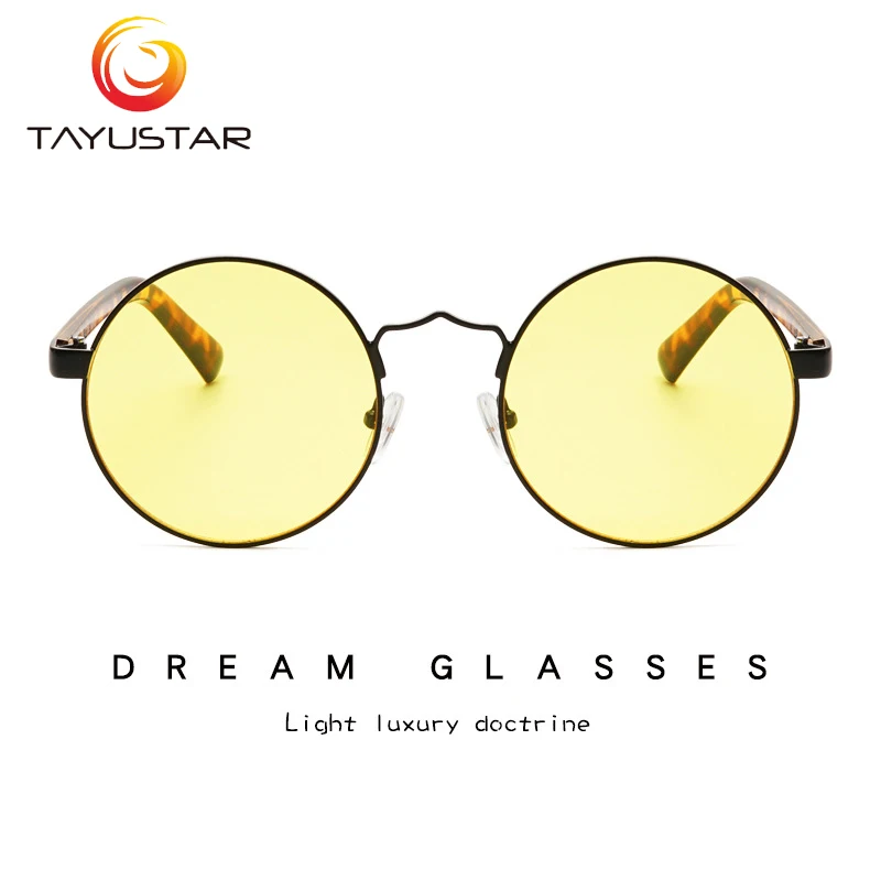 Мужские и женские солнцезащитные очки MEESHOW 2020 модные круглые высокого качества