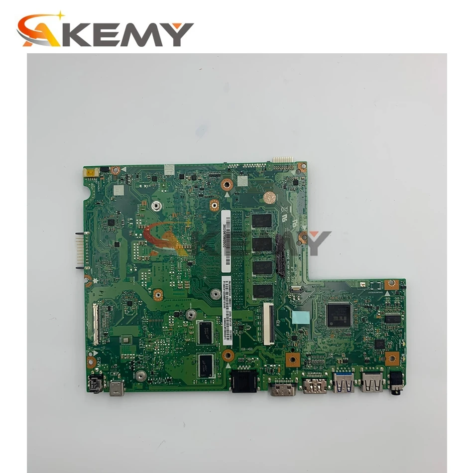 Akemy X541UV Материнская плата для ноутбука ASUS VivoBook A541UV X541U оригинальная основная плата 4 ГБ ОЗУ, I7-7500U GT920M (интерфейс Pin)