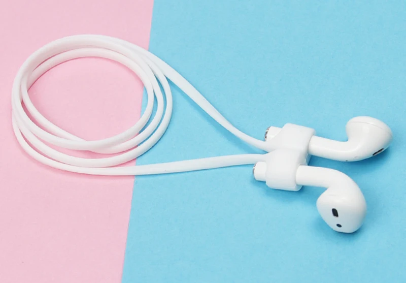 Магнитный ремешок для наушников Airpods анти-потерянный ремень Магнитная веревка для Xiaomi Airdots профессиональные наушники силиконовый шнур