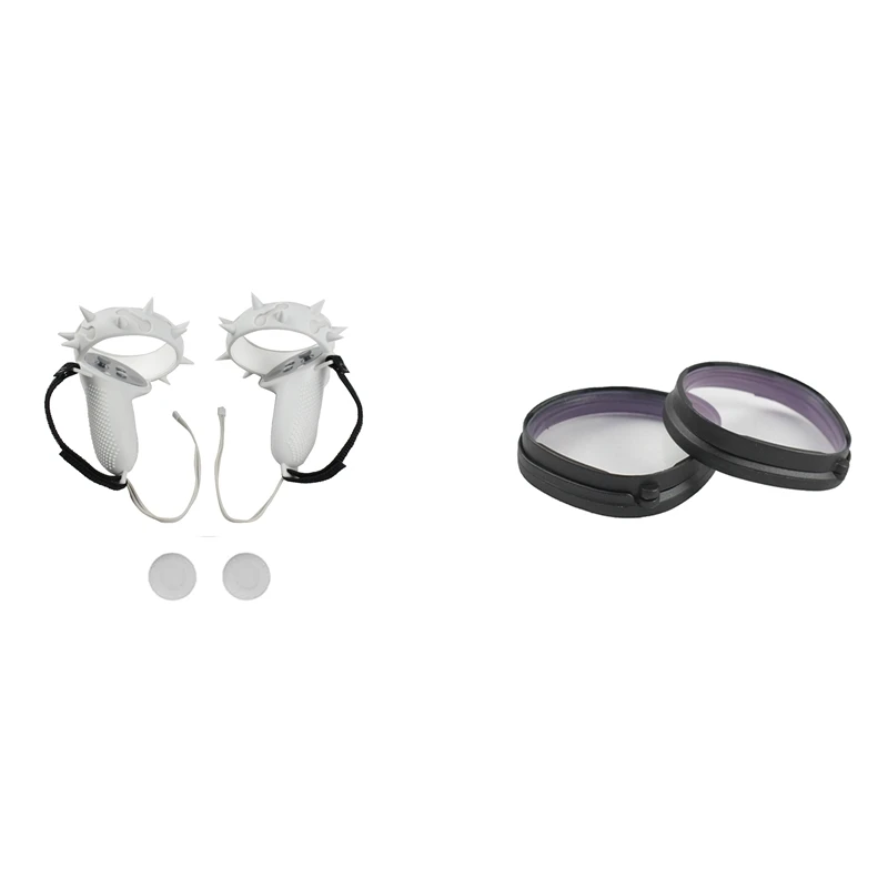 

HOT-1 Pair Touch-Proof Protective Leather Knuckle Belt & 1 Pair Blue Light Blocking Lens Replaceable Eyeglasses
