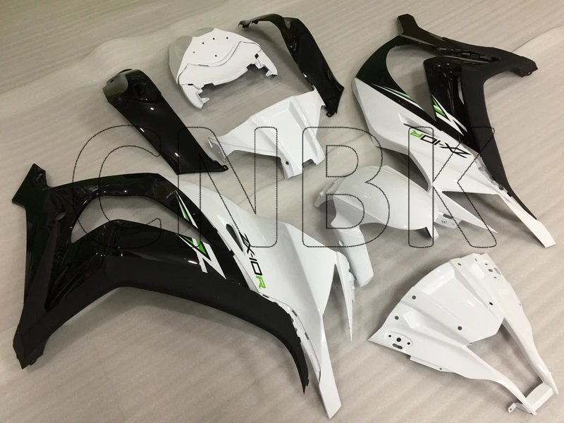 Обтекатели для Kawasaki ZX10r 2015 Abs ZX 10r белого и черного цветов 2011 мотоциклов|Полные