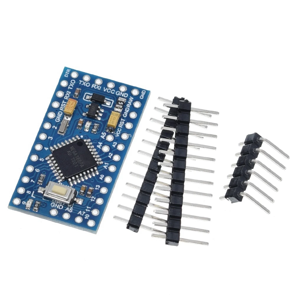 Pro Mini 168 5V/16M ATMEGA168 ATMEGA168P-AU 5V/16MHz для Arduino |