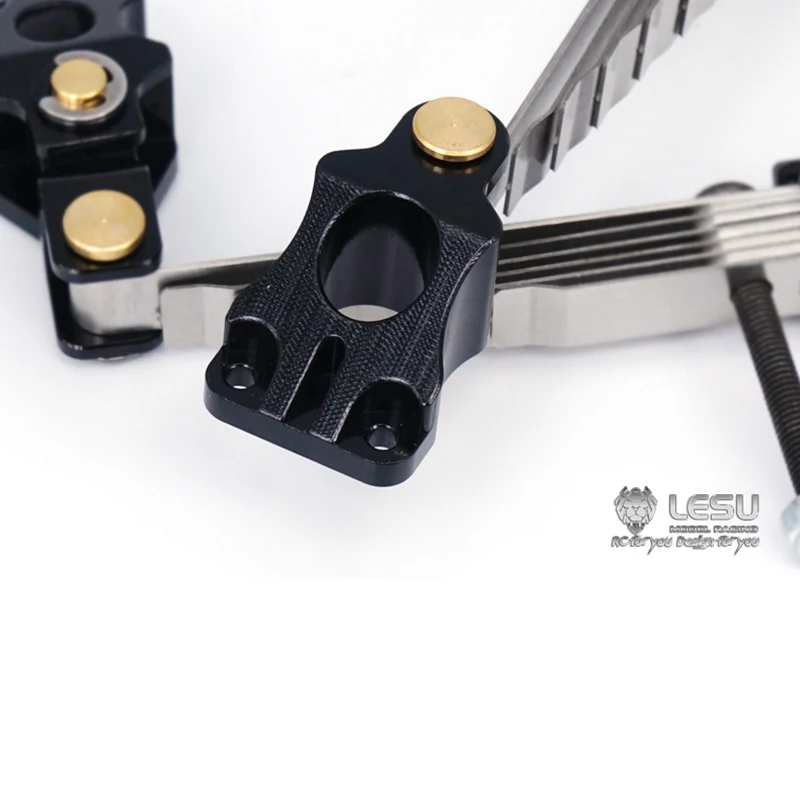 Поднятая LESU 9 мм металлическая передняя подвеска для 1/14 RC TAMIYA Arocs B99 3348 самосвал