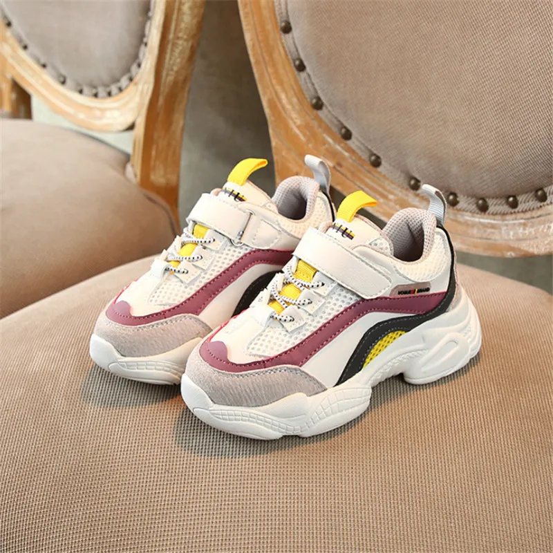 AOGT 2020 Весенняя новая детская обувь для мальчиков и девочек малышей Модные