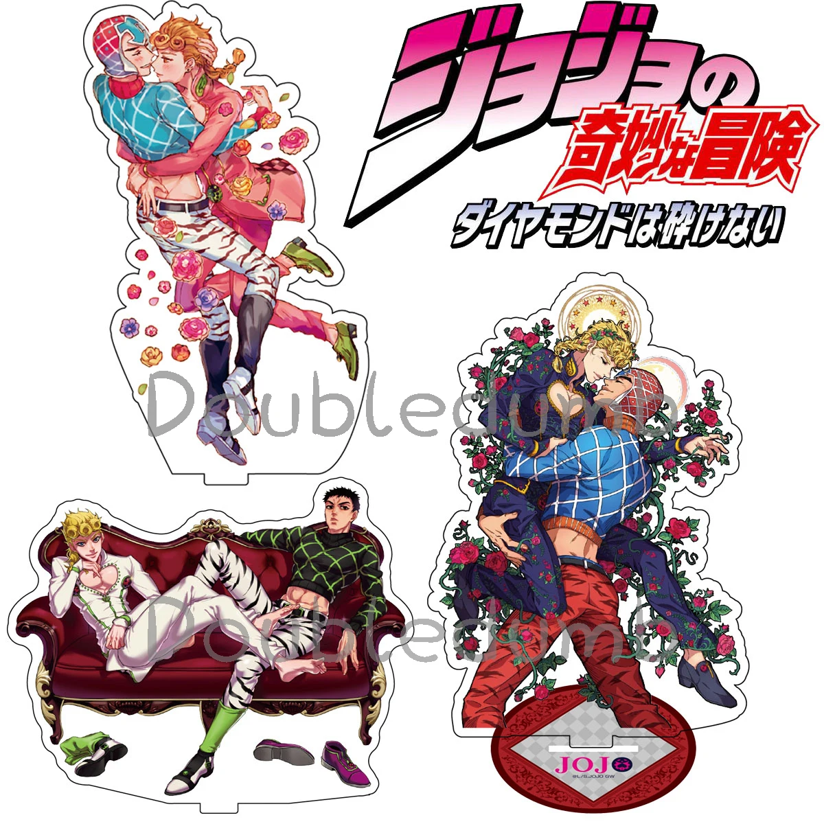 

Фигурка из аниме «невероятные приключения Джоджо», акриловая подставка для косплея, настольное украшение, Мультяшные игрушки