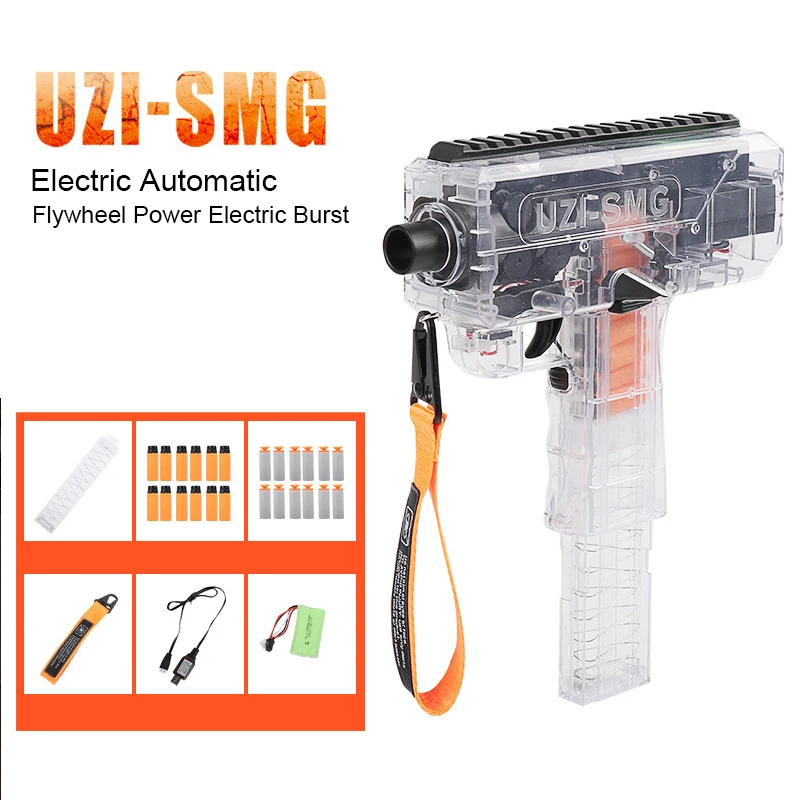 Детские пневматический игрушки винтовка УЗИ игрушка Пистолеты Мягкая Пуля