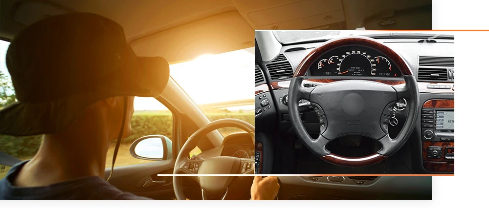 MEWANT черный чехол на руль из натуральной кожи для Mercedes-Benz s-класса W220 S500 S600 S430 S350 2004-2006