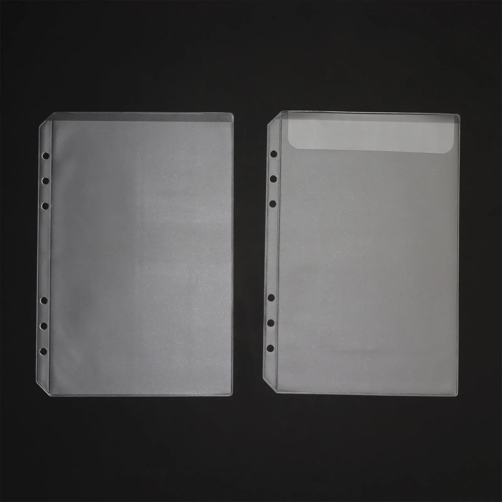 10 шт. A5 переплет фотокарта рукава прозрачный пластик прозрачный вставка 4 и 2 фотокарта карман рукава