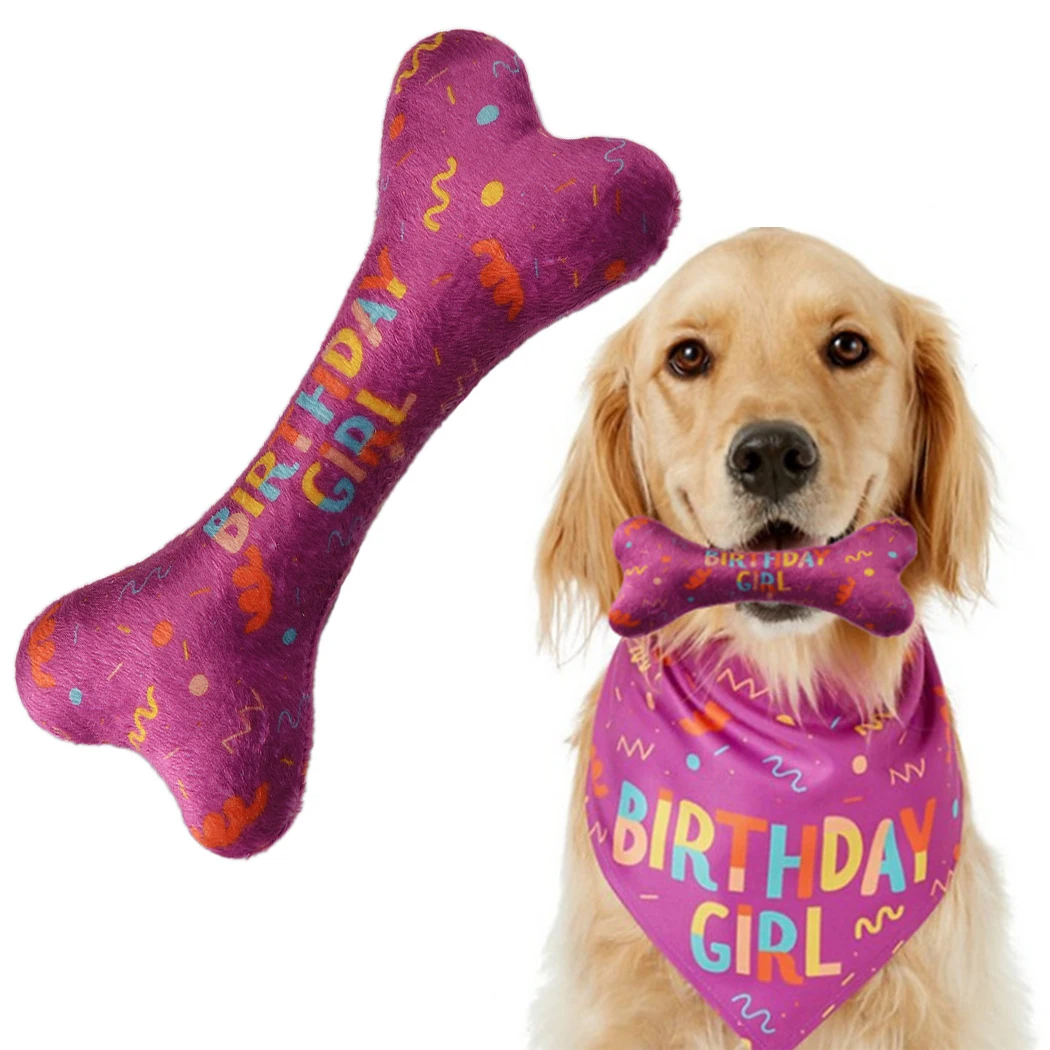 1 шт. игрушка для питомца интерактивная собаки в форме кости жевания прорезывания