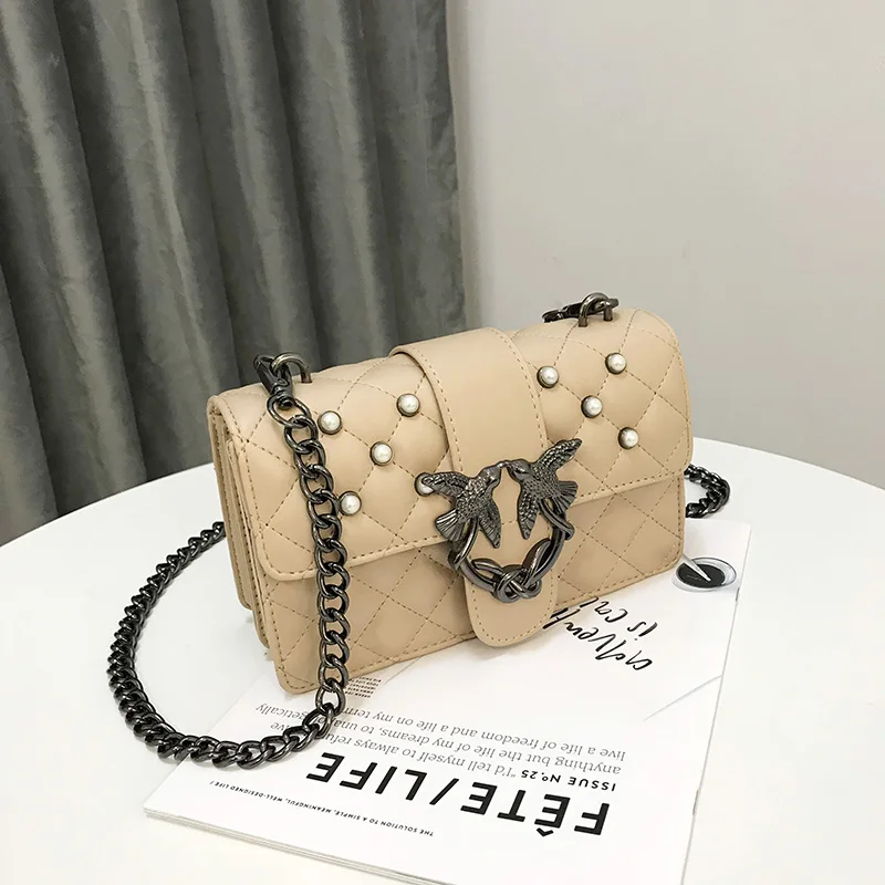 Новинка 2020 брендовая дизайнерская женская сумка на плечо Дамские кожаные сумки с