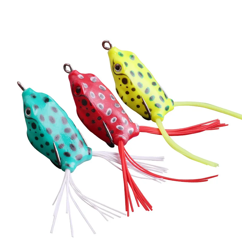 

Малый гром-лягушка, 6 цветов, имитация приманки, поддельная приманка, бионическая поддельная приманка, Мягкая приманка, лягушка