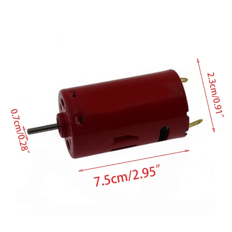 

G2AD New 20T Motor with Metal Gear 20t 390 Motor Fit for Big G Toy Car Assembly