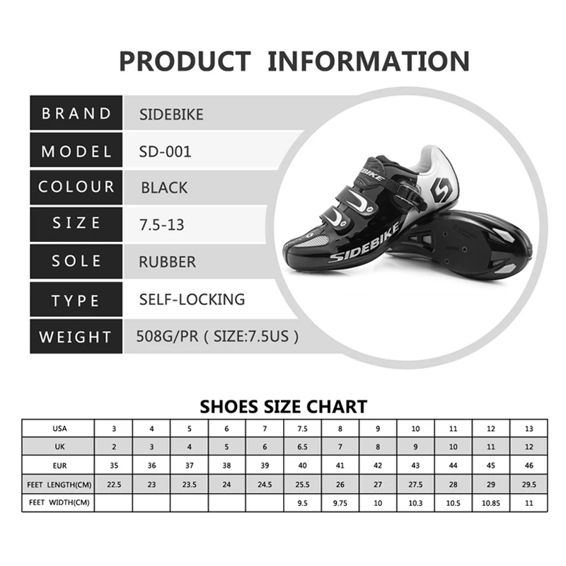 Обувь для дорожного велосипеда Профессиональная спортивная обувь мужчин и