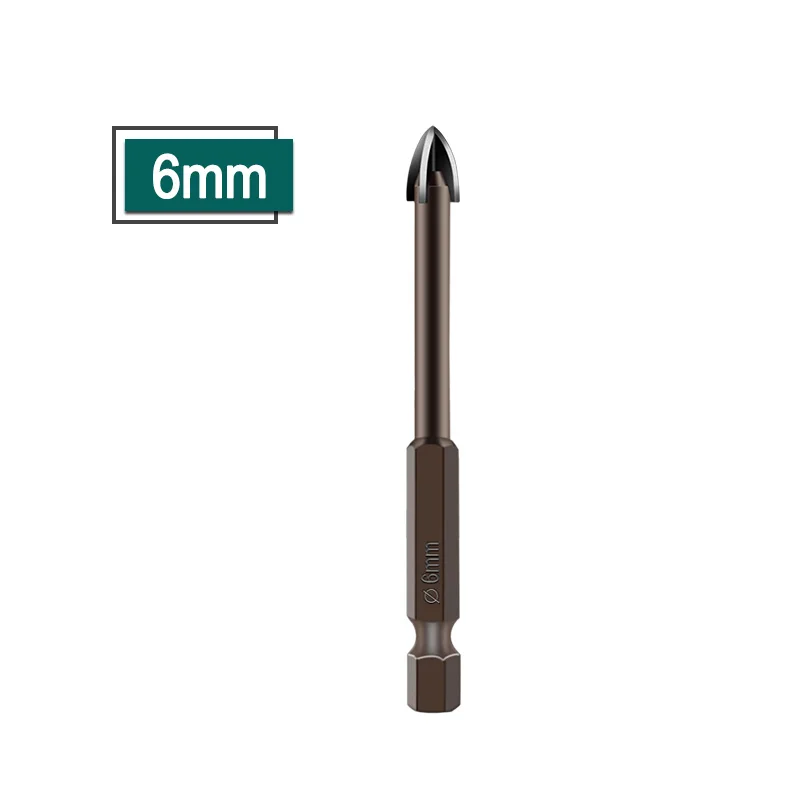 

Крестообразные шестигранные сверла для плитки, стеклокерамика, открывалка для отверстий в бетоне, сплав, треугольное сверло, размер 3 мм, 4 мм, 5 мм, 6 мм, 7 мм, 8 мм, 10 мм, 12 мм