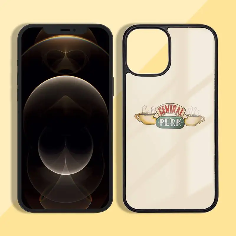 

Coffee Friends tv Fashion Phone Case Silicone TPU+PC For iPhone11 12 mini Pro MAX 7 8 Plus X XR XS Samsung S20 10 9 8 Plus ultra