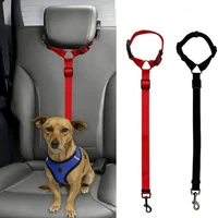 dog stuff practical dog cat pet safety adjustable car seat belt harness leash travel clip strap lead cat carrier dog stroller