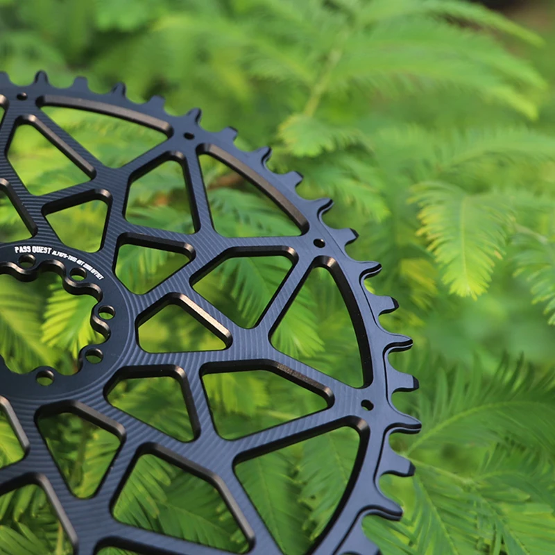 Звезда велосипедная Pass Quest Sram Gx TAP AXS FORCE красная круглая Шоссейная 8 болтов узкая