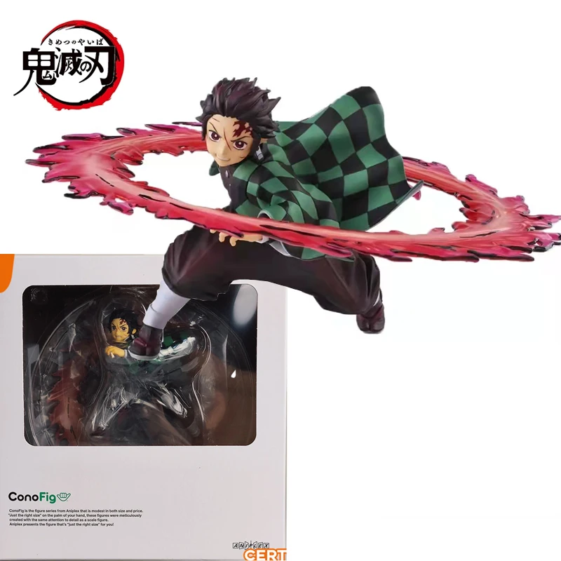 

Original Aniplex Demon Slayer Figure ConoFig Kamado Tanjirou 10cm Spot PVC Anime Figurine Collection Doll Model Kids Toys Gifts