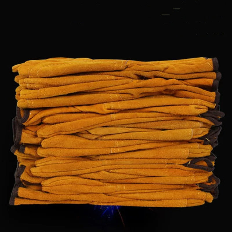 Защитные кожаные рабочие перчатки для водителей мужчин защитные сварки охоты