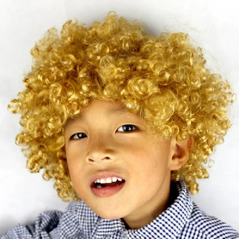 Парик для детей и взрослых цветные взрывоопасные вечерние танцев маскарада