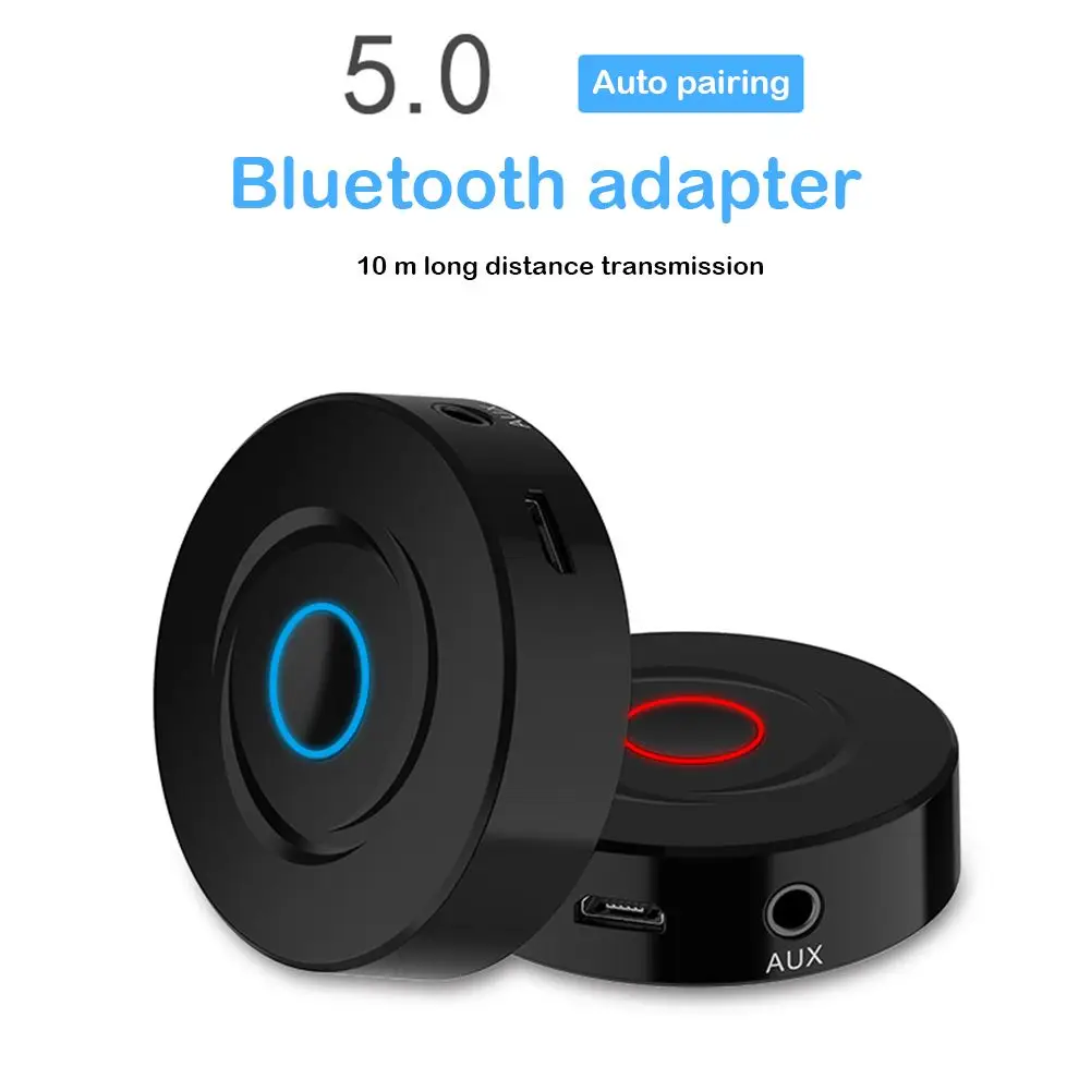 Модный Bluetooth 5 0 аудио передатчик приемник беспроводной Aux адаптер 3 мм разъем для