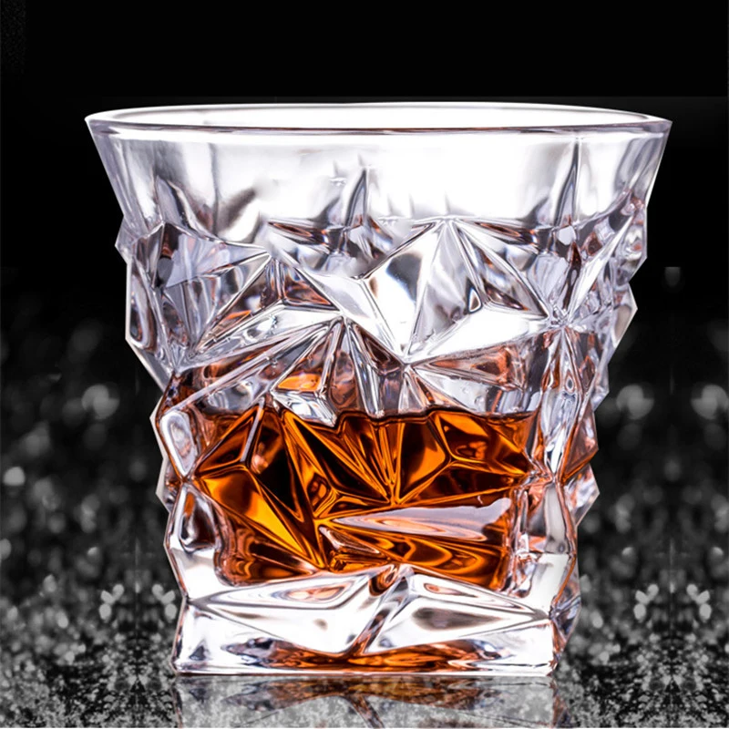 Брендовый бокал для вина термостойкий прозрачный хрустальный пиво виски бренди