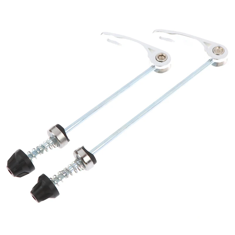 Aluminium Alloy 2Pcs Bicycle Quick Release Wheel Hub Skewers Mountain Road Bike Front&ampRear Skewer Bolt Lever Axle Tools | Спорт и