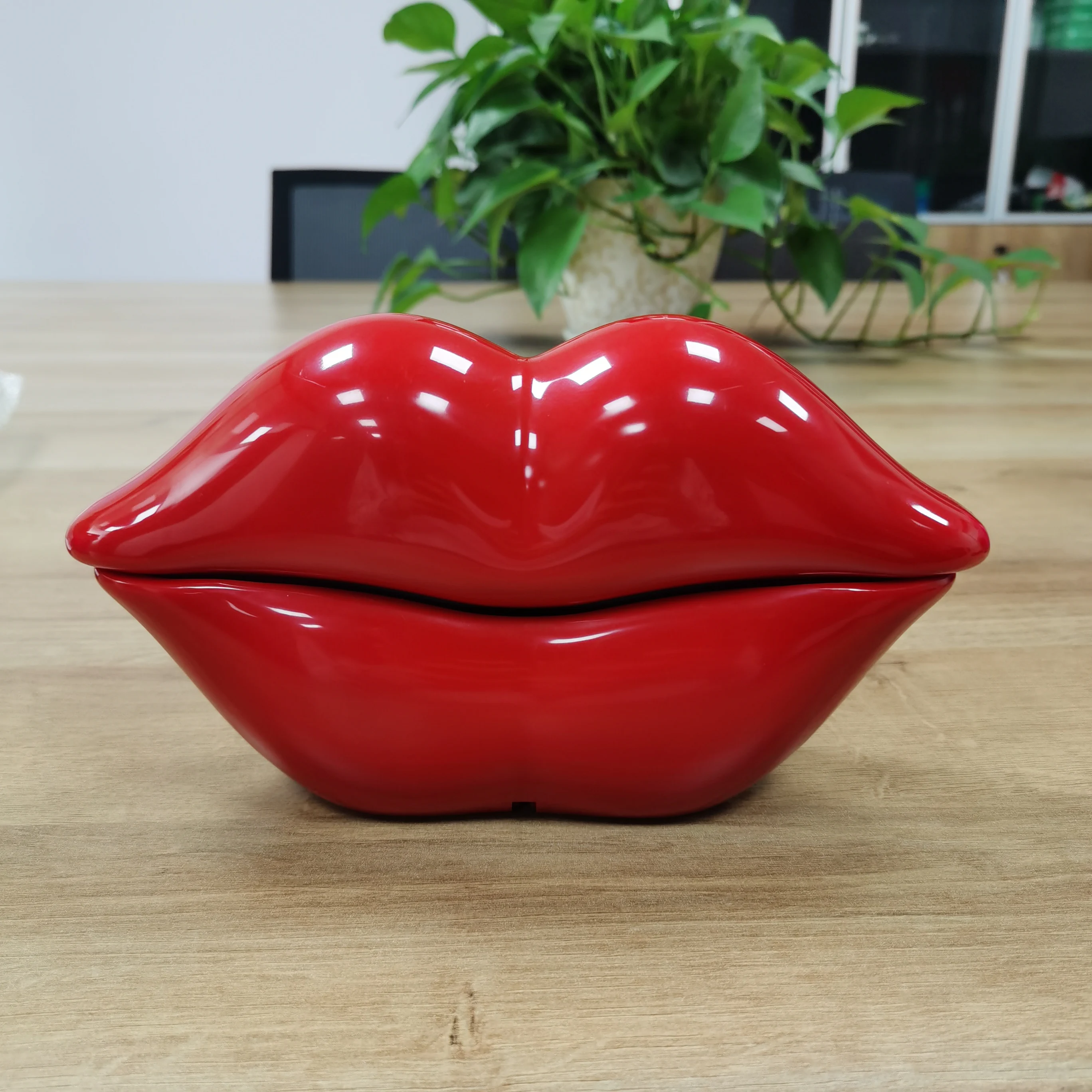 Креативное украшение для телефона водный кирпич губа стационарное дома ремесла