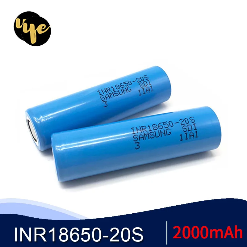 18650 20S liion батарея 3 7 V 2000mAh литий ионная аккумуляторная с плоским топом 30A высокая