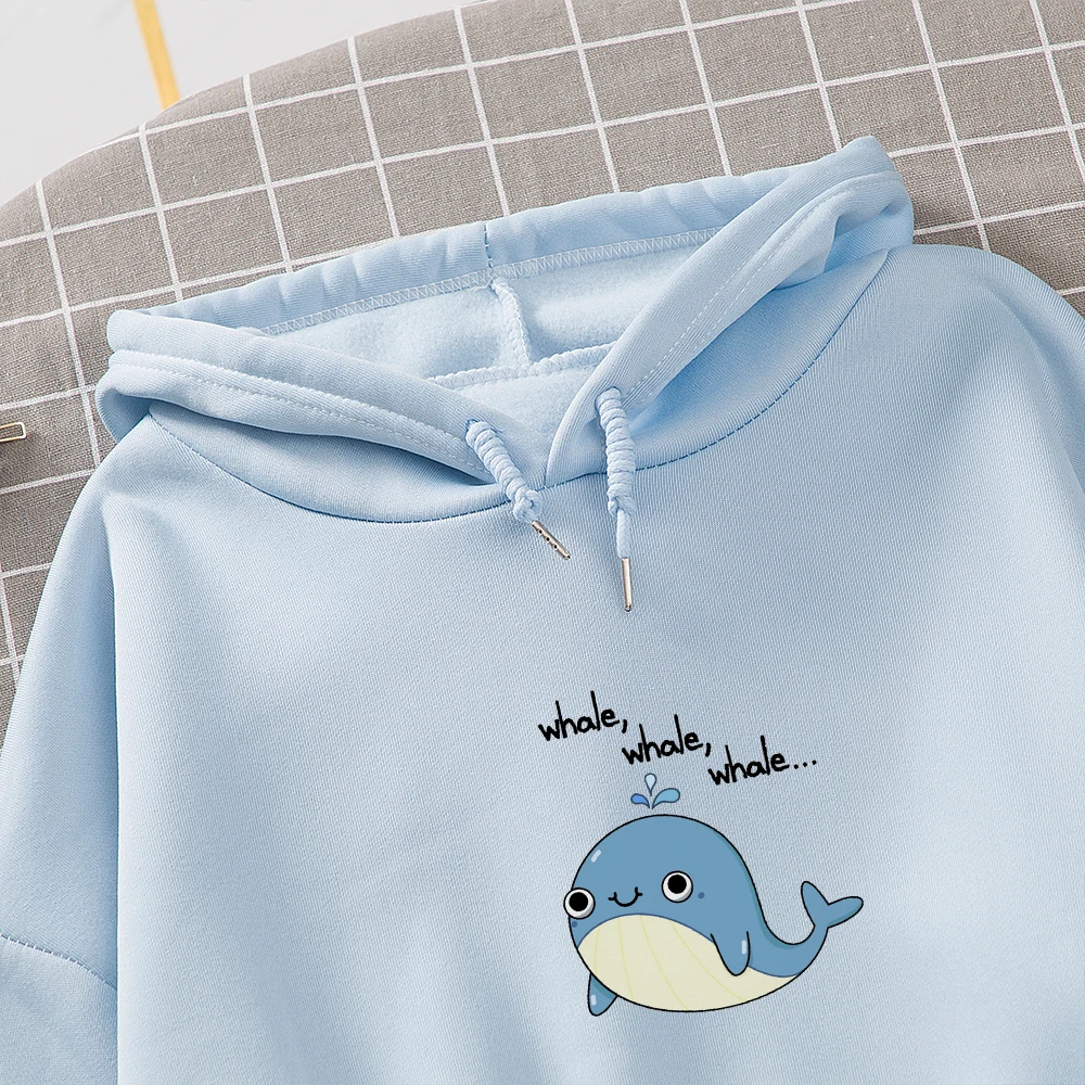 Cartoon Print Hoodie Oversized Harajuku Sweatshirt Cute Funny Graphic Clothes Women Vintage Winter Hoodie with Pocket Sweetshirt