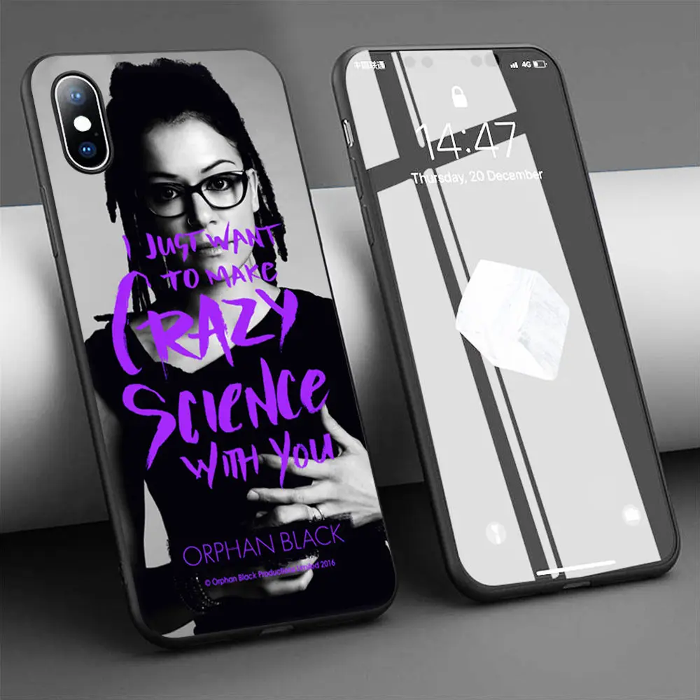 Один из добрых черных телефонных чехлов для iPhone 11 Pro Max XR XS 5S 6S 7 8 Plus мягкий чехол