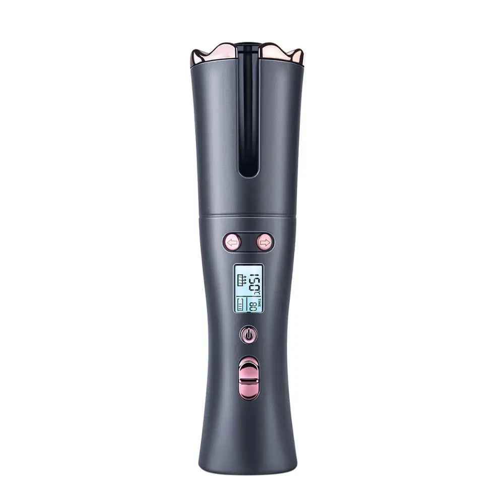 

Air Curler USB Cordless Automatic Hair Curler Auto Wireless Curler USB Rechargeable Hair Waver Tongs Iron Curling Wand Fashion