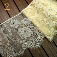 3 mlot france eyelash lace trim underwear sewing fabric diy wedding decoration decorative lace for garments