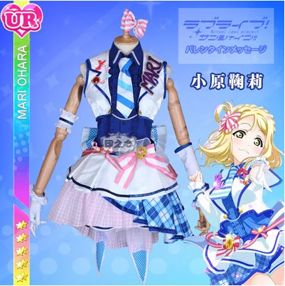 Ohara Mari Love Live! Sunshine! Aqours Chika Ruby Kanan Dia вы аркадная игра 3rd всех членов униформы косплей костюм - Цвет: Ohara Mari