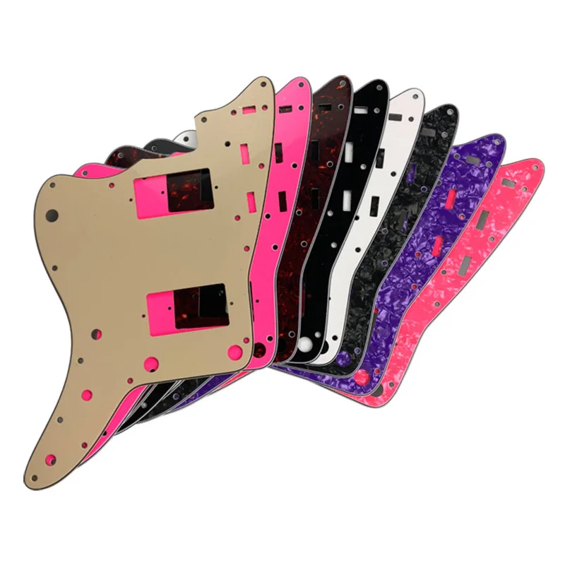 

Xinyue Great Qulitity Pickguard For Left Handed US Jazzmaster Guitar Pickguard With PAF Humbucker