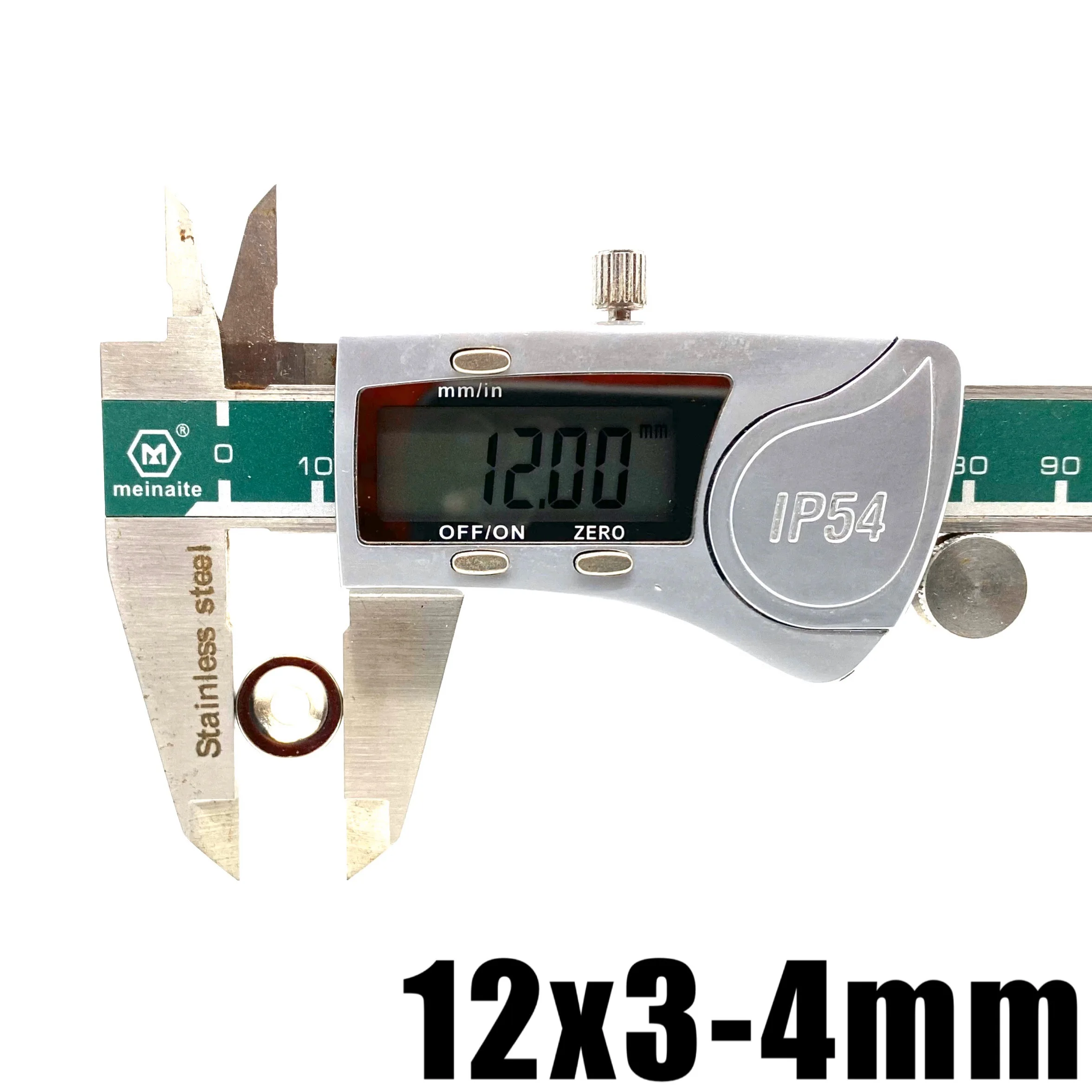 Магниты Неодимовые круглые 12x3 мм 10/20/50/100/200/500 шт. |