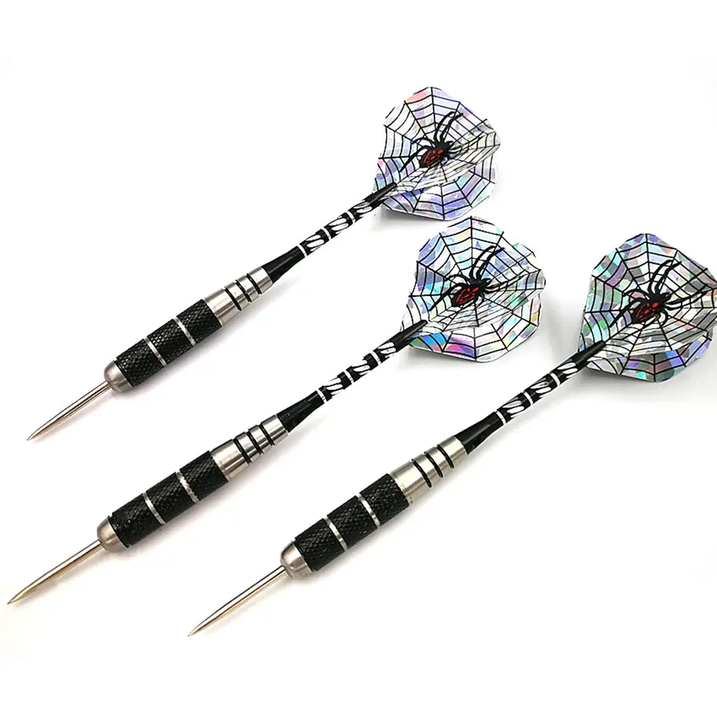 6Pcs Steel Tip Darts Tungsten Barrel Aluminium Shafts Professional Dart Set for Electronic Dartboard | Спорт и развлечения