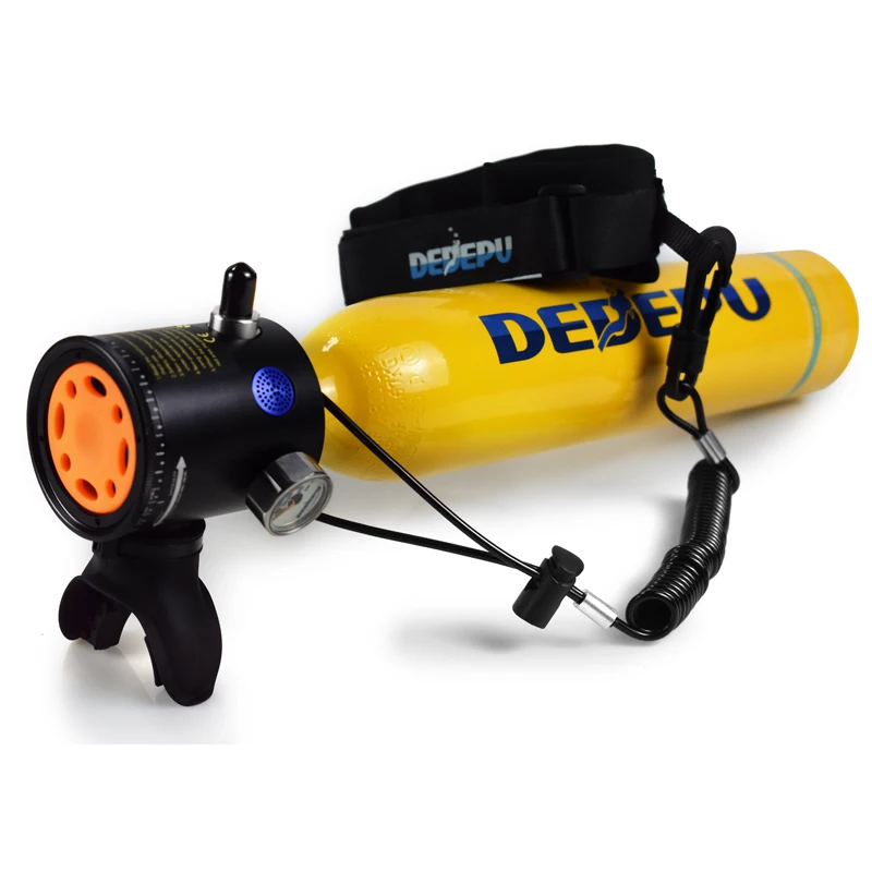 DEDEPU 0.5L мини дайвинг кислородный бак подводный трубка респиратор дыхание