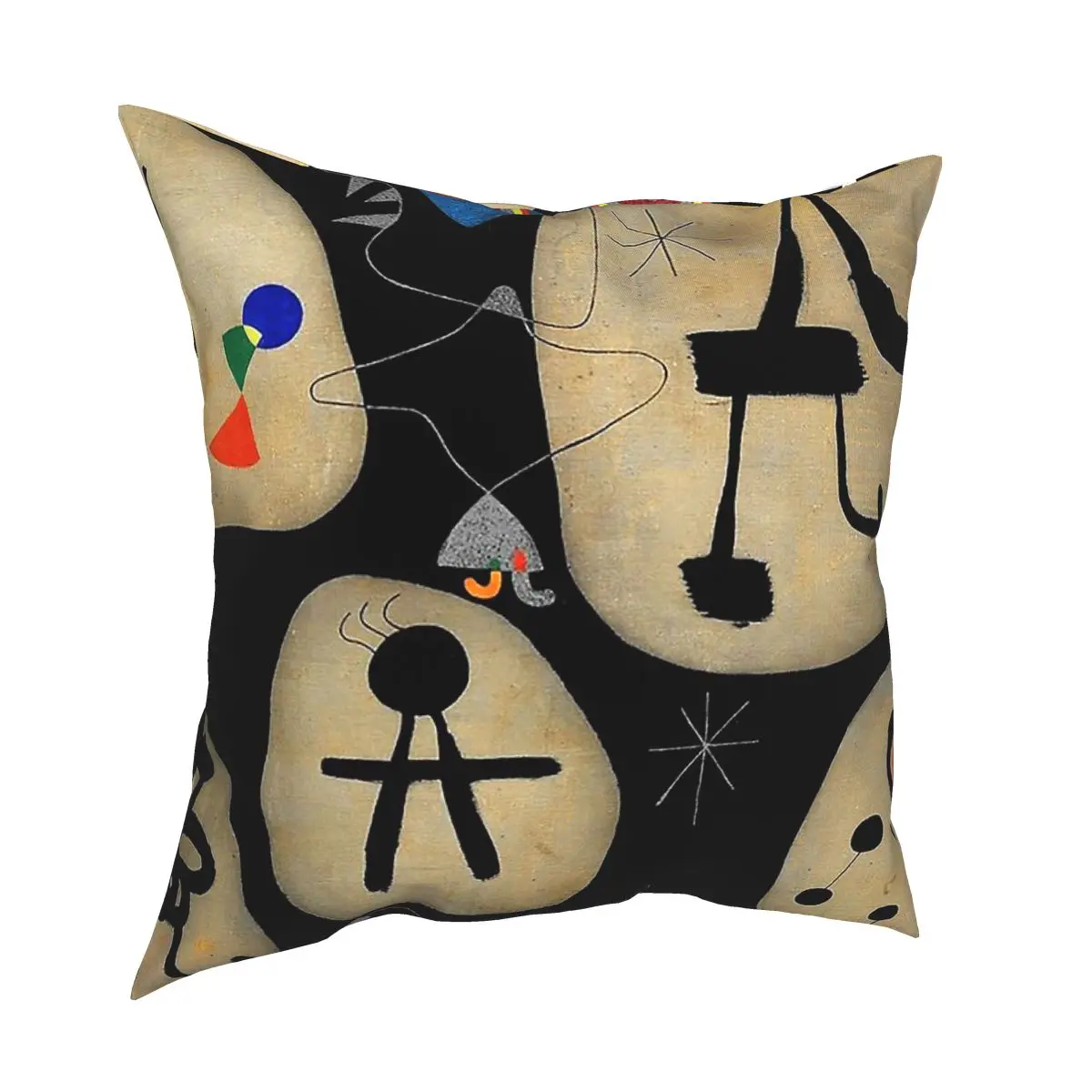 

Joan Miro Music Pillowcase Decoration Art Painting Artist Cushions Throw Pillow for Living Room Polyester Double-sided Printing