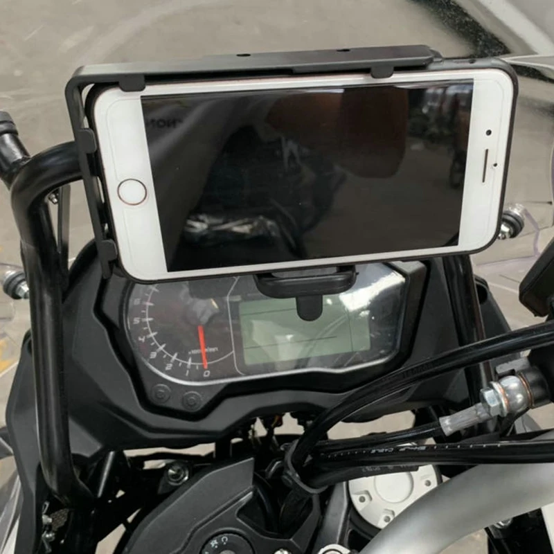 Motorcycle Mobile Phone Navigation Bracket USB Charging for BENELLI TRK502 TRK502X 2017 | Автомобили и мотоциклы