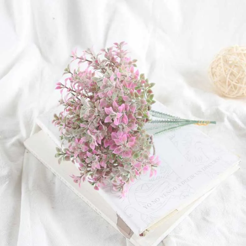 

Fake Plants Leaf Artificial Plant Fake Grass Plastic Flower Decor Simulation Plant For Garden Party Wall Decor Plant Flower