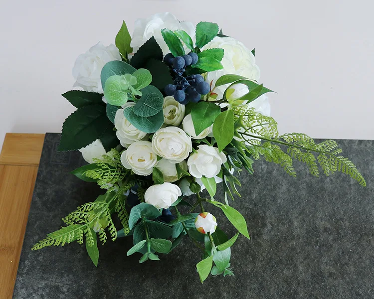 

Bride Bouquets Wedding Flowers Wedding Bouquets Artificial White Simulation Bride Photography Bouquet Accessories SPH77